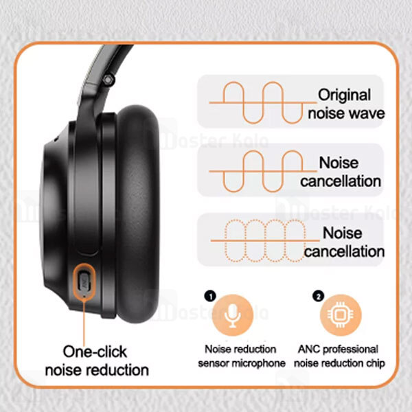 هدفون بلوتوث ریمکس Remax RB-800HB Wireless ANC Headphone